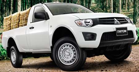 TRITON SINGLE CAB 2.5 GL VG TURBO สีขาว 4x4